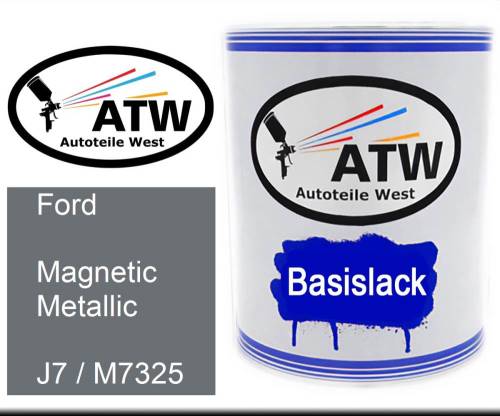 Ford, Magnetic Metallic, J7 / M7325: 1L Lackdose, von ATW Autoteile West.